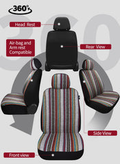 VarCozy Baja multi-color weave refreshes interior with color