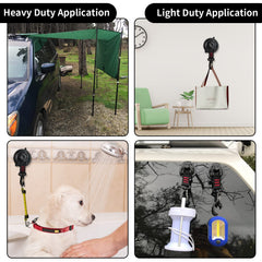 Vashly nylon strap detachable anchor enables flexible DIY setups