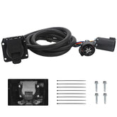 VASTAUTO 56070 extension connector shows a 7-foot harness for reliable trailer lighting.