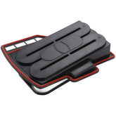 VASTAUTO crankcase-filter box ready for installation, highlighting durable construction for reliable engine venting.
