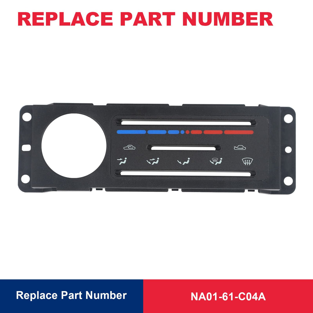 VASTAUTO Miata heater control panel back connectors ready for quick installation.