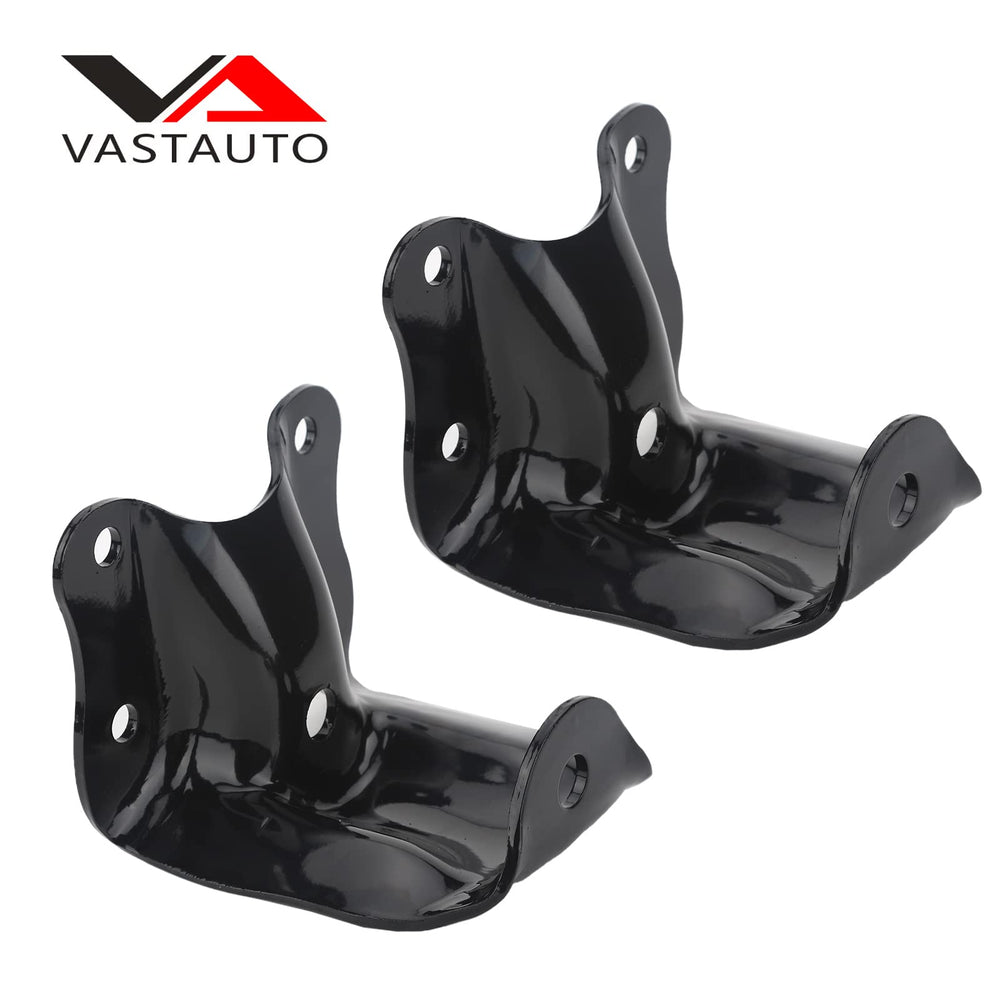 VASTAUTO shackle bracket kit installed on Mazda B3000 rear suspension