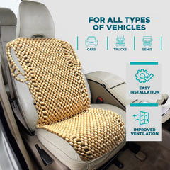 VaygWay cushion airflow surface demonstrates hundreds of bead gaps for ventilation.