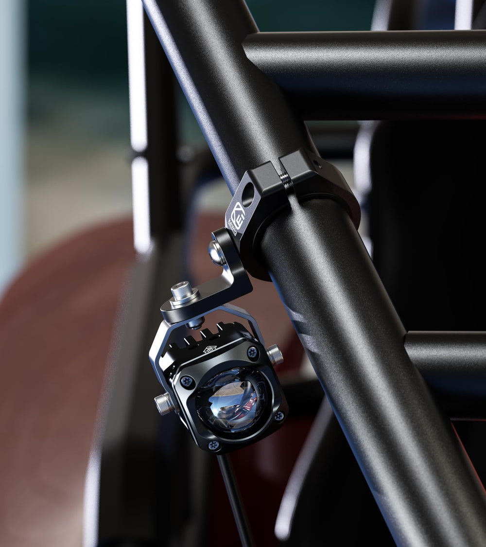 Durable anodized finish resists corrosion in harsh environments.