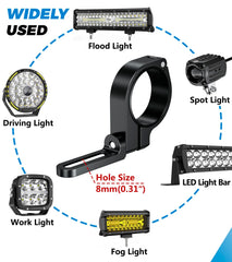 VAZESWIN universal compatibility supports 1.5-2.1 inch tubes