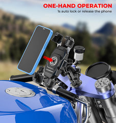 VAZESWIN vibration dampener minimizes shocks to the phone during rides