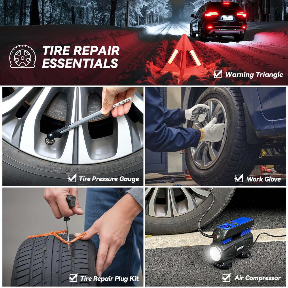 VCANENERGY ice scraper keeps visibility clear in cold weather