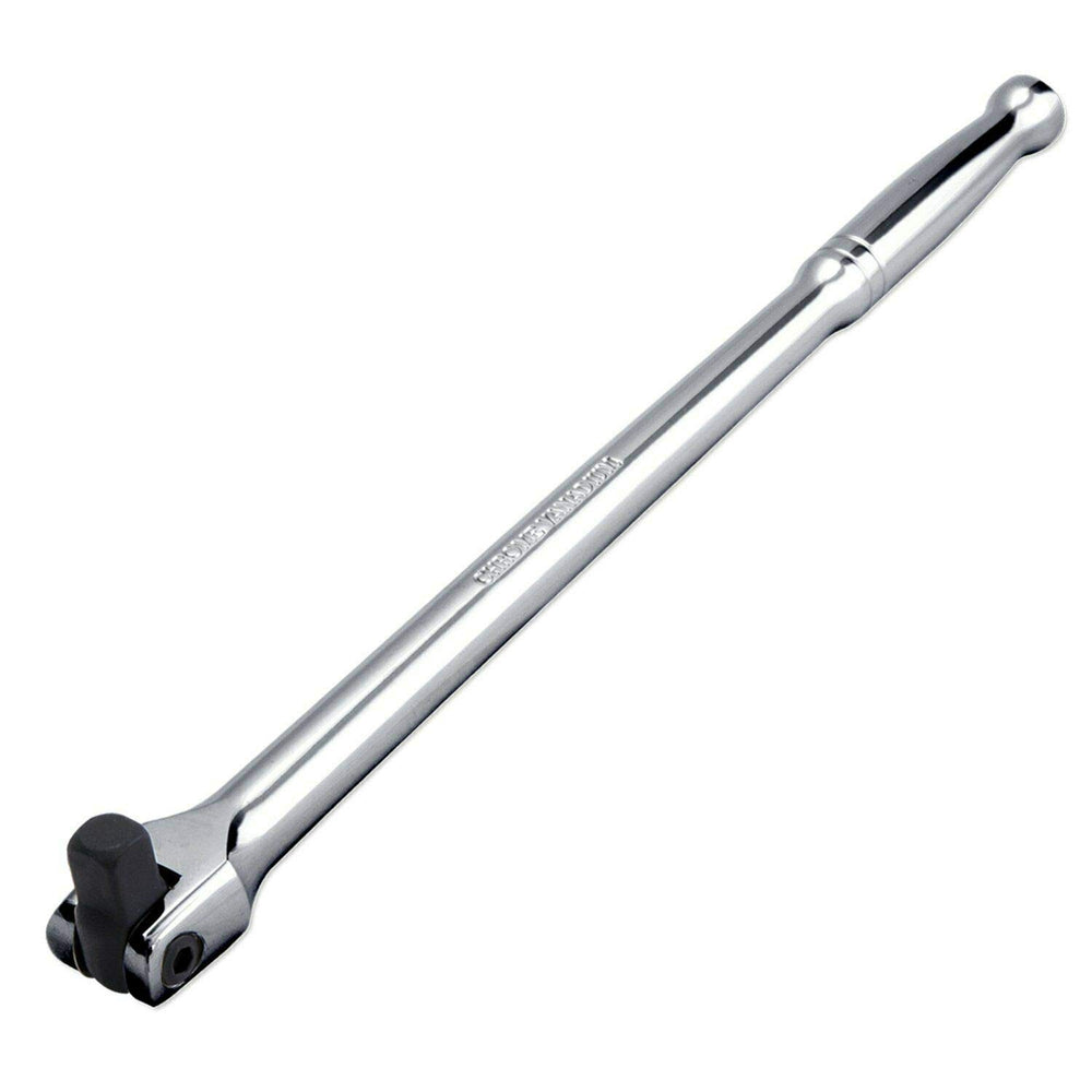 VCT breaker bar 12x18 Cr-V mirror chrome for durable leverage in tight spaces