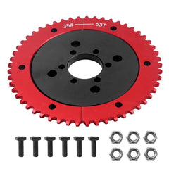 VCUJSUC universal 35 chain split sprocket with 53T for mini bikes.