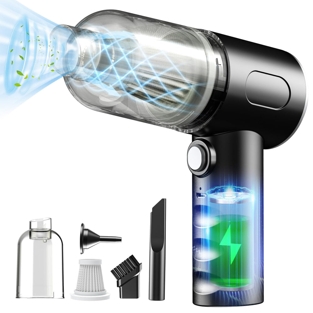 Vcwtty 3-in-1 keyboard vacuum front view for quick crevice cleaning