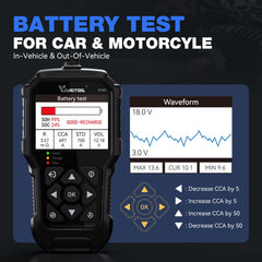 VDIAGTOOL BT300 in-vehicle testing captures real-time health insights.