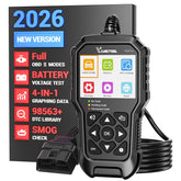 VDIAGTOOL VD30 Pro on-dash display shows clear fault codes for quick diagnostics.