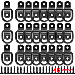 VEEBELL 24-pack D-ring anchors for secure trailer cargo