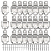 VEEBELL 24-pack D rings anchors for secure trailer cargo