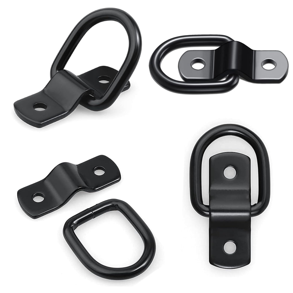 VEEBELL folding D-ring anchor points for versatile cargo setups