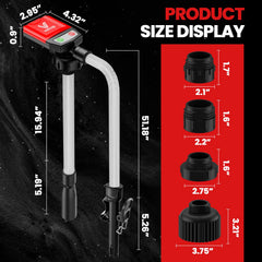 VEECAP storage bag keeps the compact pump organized for transport.