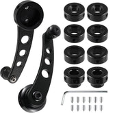 Veemoon window crank handle aluminum pair for durable manual window operation.