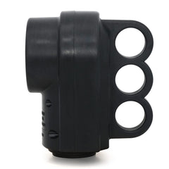 Veepeak 50 Amp RV receptacle back view showing wiring compatibility and fit.