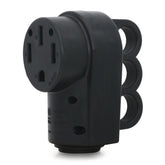 Veepeak 50 Amp RV receptacle front view for a durable power connection.