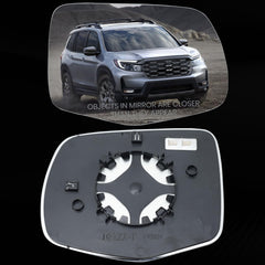 vefix heated mirror glass packaging confirms compatibility and simple installation.