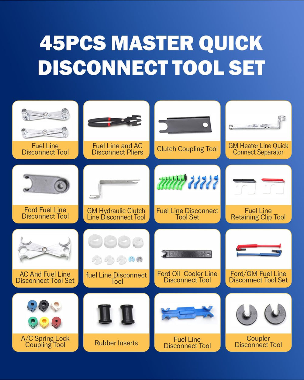 VEHIRETL A/C line disconnect pliers, versatile tool for efficient cooling work