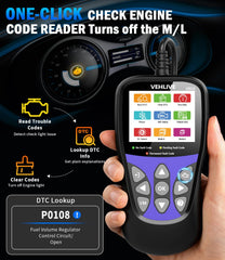 VEHLIVE V850 live data graphs display four real-time engine parameters.
