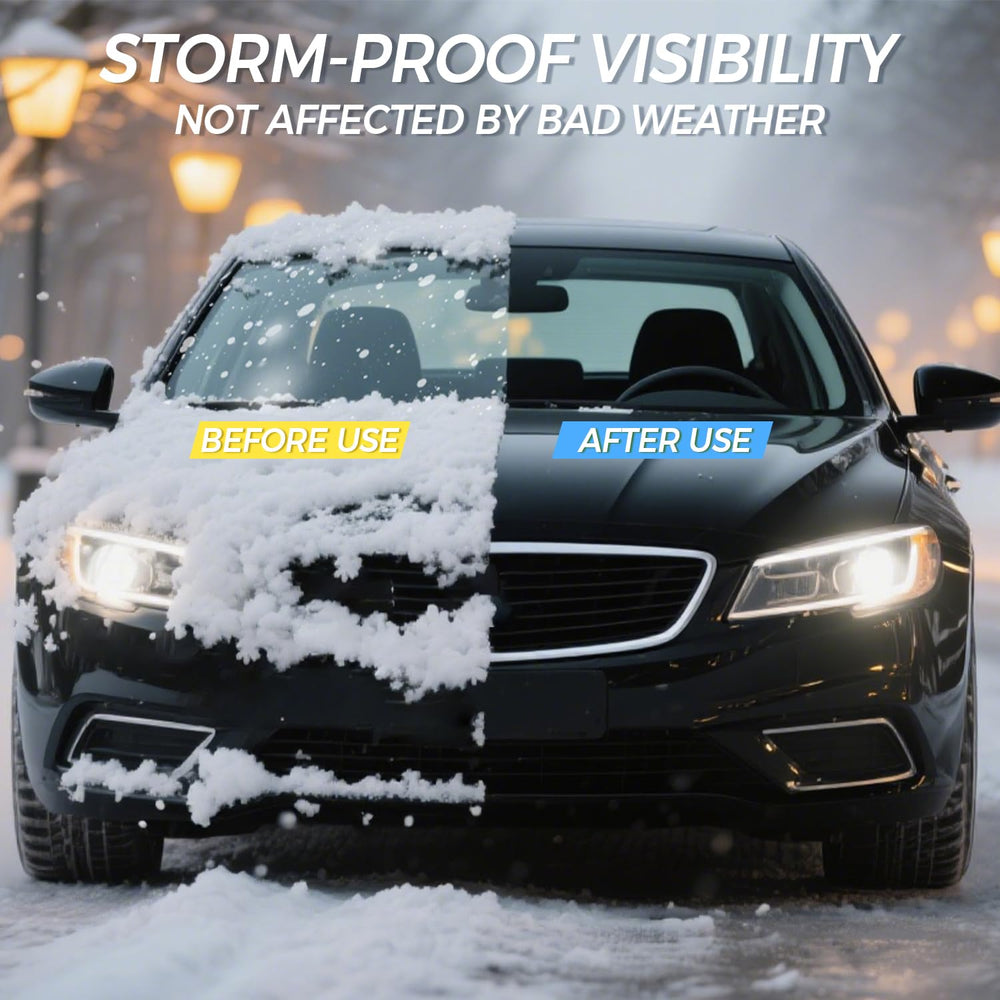 VEIGEIR all-weather performance maintains streak-free visibility across temperature ranges.