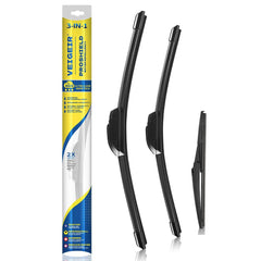 VEIGEIR 24-inch front wiper blade for Jeep Compass provides clear visibility in rain.