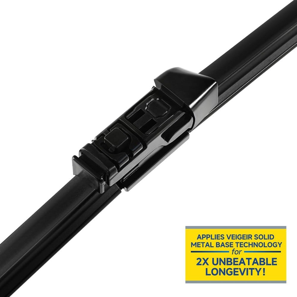 VEIGEIR rear 14-inch wiper blade maintaining rear visibility in rain