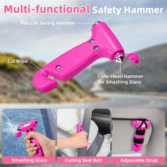 VEIYIE pink gloves protect hands during roadside repairs