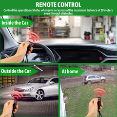 Vekibee auto shutoff protects the vehicle battery during operation