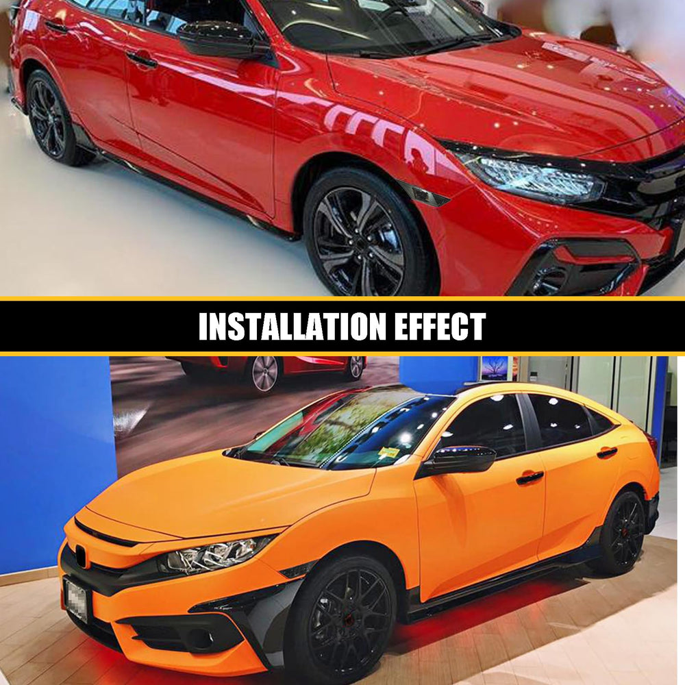 Easy 5-minute install of Venyeeda side markers on a Civic