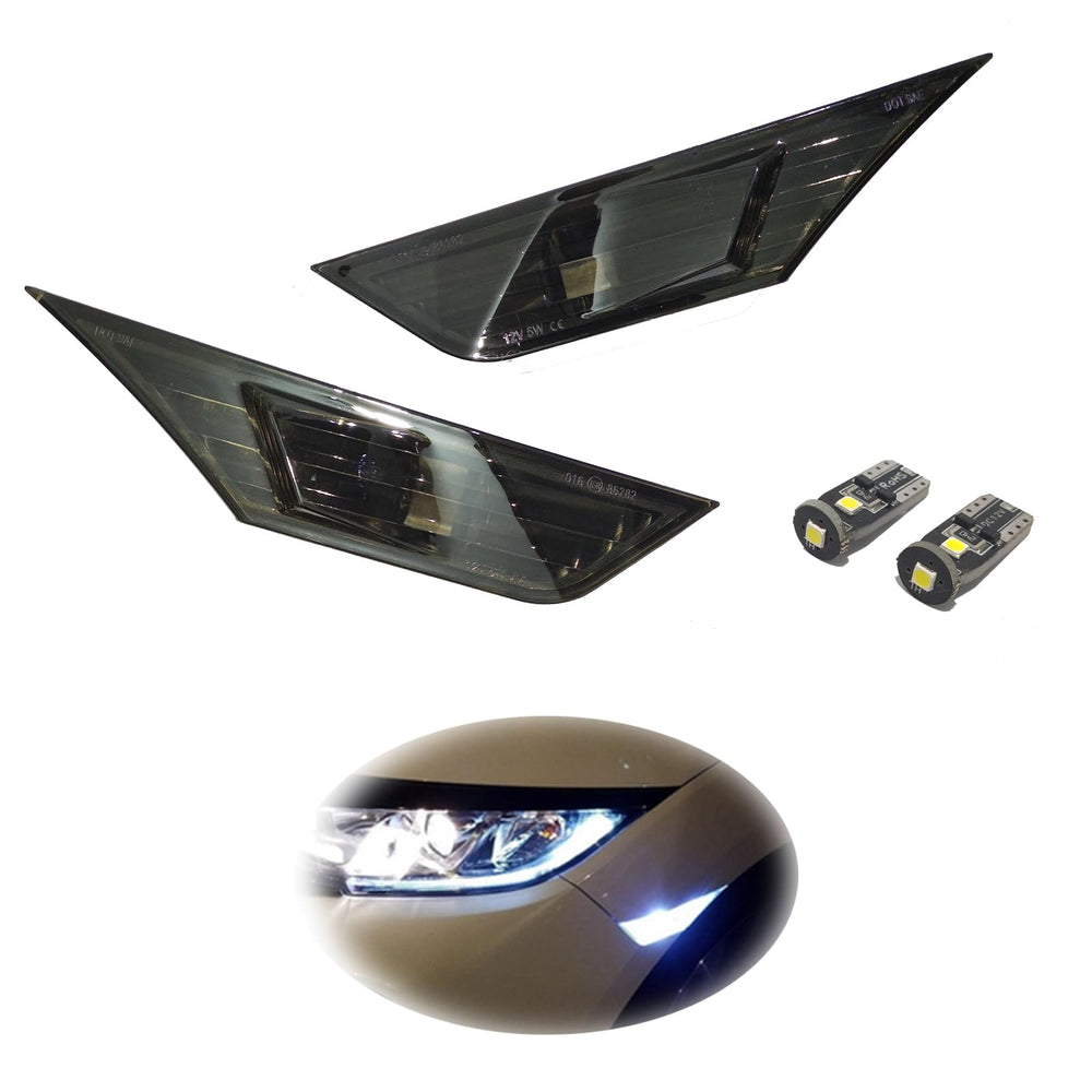 Venyeeda Civic LED side marker with smoked lens for night visibility