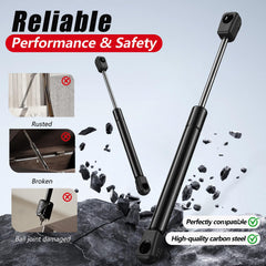 Vepagoo dock box lid gas struts enable easy access with steady support.