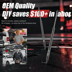 Vepagoo 4535 rear hatch gas strut kit included for DIY fit.