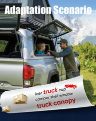 Vepagoo C16-33309 15.7-inch gas struts side view for camper canopy.