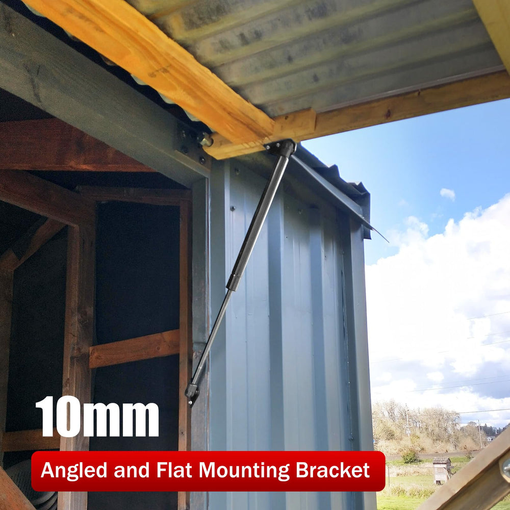 Vepagoo door lid mount showing gas spring connection