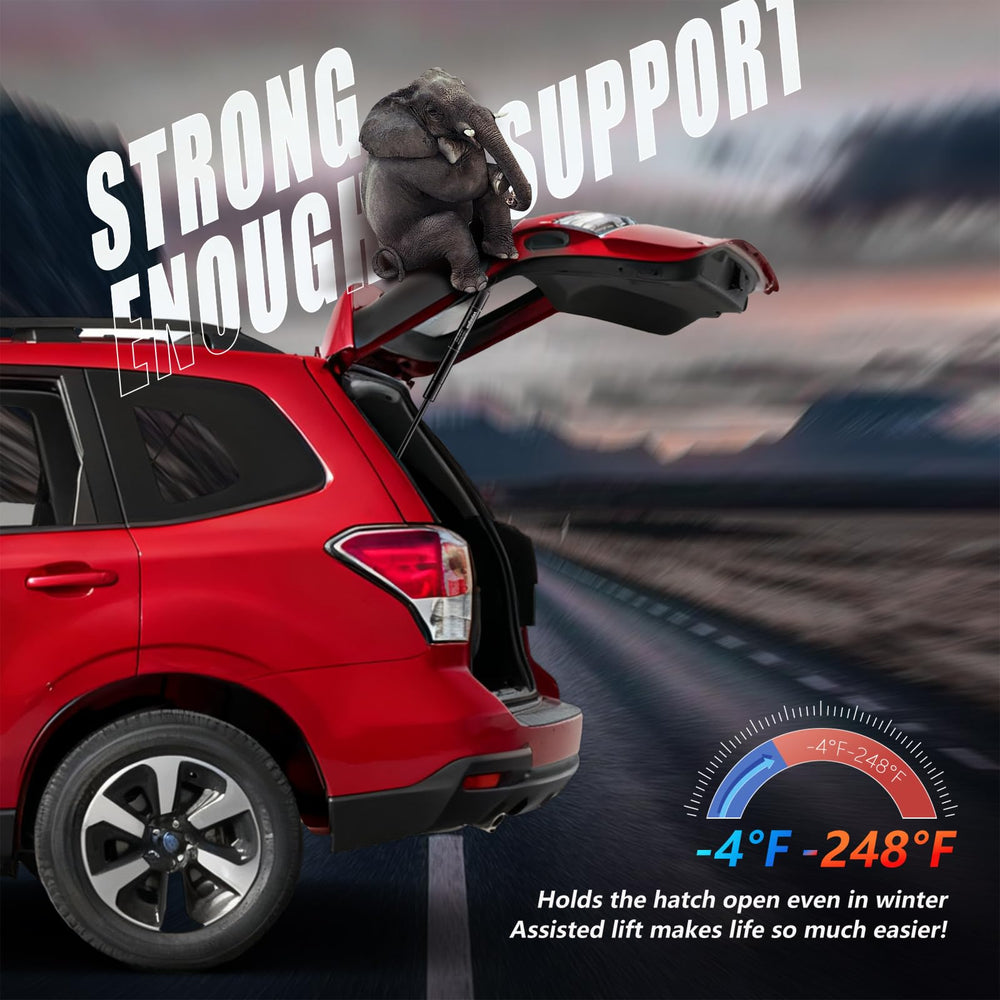 Vepagoo durable materials offer lasting performance in Forester rear hatch struts.