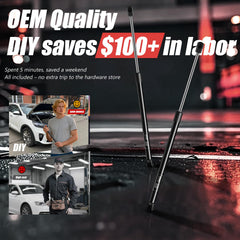 Vepagoo easy installation hood struts enabling quick DIY fit