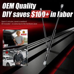 Close-up of easy installation with no special tools required.
