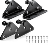 Vepagoo gas strut mounting bracket with 10 mm ball stud for secure lift connection