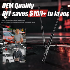 Vepagoo hood struts deliver 71lb force to hold the hood securely