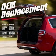 PM3017 compatibility chart showing Chrysler Town and Country, Dodge Grand Caravan, and Ram C/V Van.