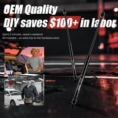 Vepagoo rear hatchlift struts for durable trunk access