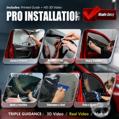 Vepagoo privacy and style tint enhances cabin look without sacrificing visibility.