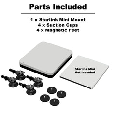 Veritas Vans Starlink Mount full kit with optional power supply