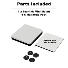 Veritas Vans Starlink Mount interior and exterior installation support for vans, RVs, trucks, cars