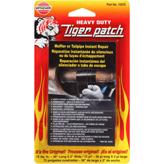 Versachem TigerPatch tailpipe wrap demonstrating protective heat shielding.