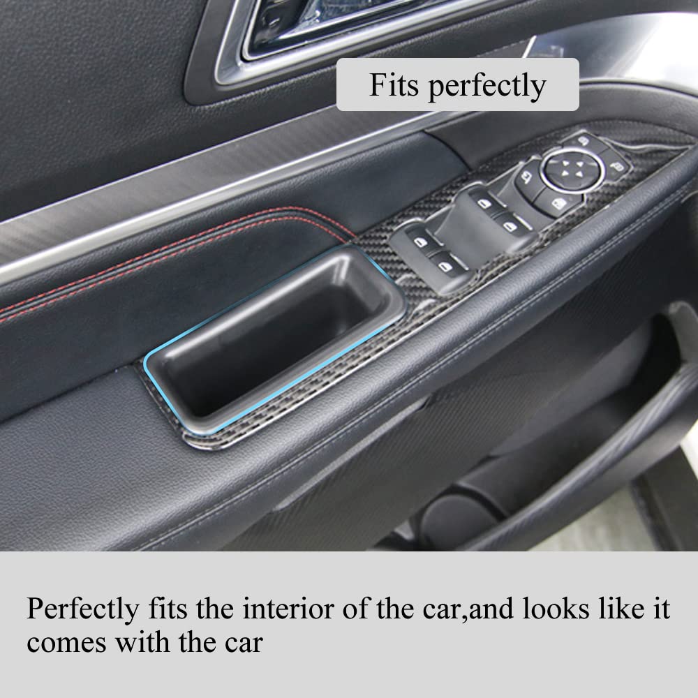 Vesul ABS tray insert with matte finish blends with interior while adding discreet storage.