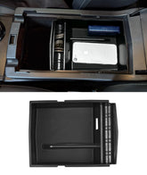 Vesul center console organizer with two-layer design keeps essentials at hand in Subaru Outback